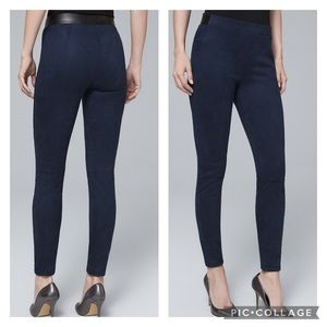 WHBM Ultra Suede Legging size 2